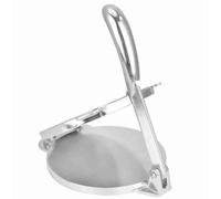 Acouto Tortilla Press Maker Efficiente in Alluminio Pasctria Pieghevole Strumento Stampa per Tortillas Fatti in Casa Ed Empanadas Cucina Utensile Argento 1 Pacchetto
