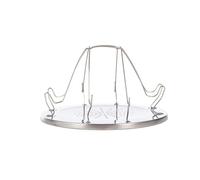 Acouto Tostapane da Campeggio Pieghevole Tostapane per Pane in Acciaio Inossidabile a 4 Fette Portatile da Esterno per Campeggio Escursionismo Picnic Fornello per Barbecue Quattro a di una Volta e