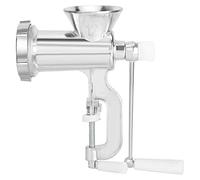 Acouto Tritacarne Manuale Utensile da Domestico in Acciaio Inossidabile per Preparare Salsicce e Tritare Verdure 9,8 Pollici