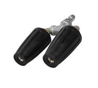 Acouto Ugello della Rondella di Pressione, Ugello Rotante a 360 ° con /4 '' Connettore Rapido 2.0 Orifizio 4-6 Gpm 4000 Psi Pressione WASHERTURBO UGUTURBO UGGIO Rondella a 4000 (Black)