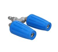Acouto Ugello della Rondella di Pressione, Ugello Rotante a 360 ° con /4 '' Connettore Rapido 2.0 Orifizio 4-6 Gpm 4000 Psi Pressione WASHERTURBO UGUTURBO UGGIO Rondella a 4000 (Blue)