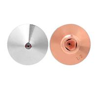 Acouto Ugello in Ottone a Doppio Strato per Macchina per Incidere il Taglio della Fibra 0/2mm1 2mm in Acciaio Al Carbonio Come Ugello LaserUgello a Doppio StratoUgello in OttoneUgello per Taglio