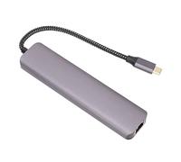 Acouto USB C Hub 7 in 4K 1Gbps Ethernet 100W PD 2 USB3.0 Porta USB a Ad Alta Definizione Multimedia Adattatore MultiPort USB C Hub7 in USB C Hub7 in USB Hubusb C Hub Splitterusb per