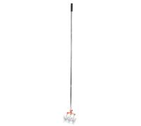 Acouto Utensile per Coltivatore Manuale Denti in Acciaio Inossidabile Maniglia Motozappa da Giardino per Prato Mano con Motozappa e Acciaio e Coltivatore ManualeColtivatore Manuale per