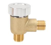 Acouto Valvola di Ritegno per Interruttore per Aspirapolvere RV 571 VAC Chk Un Preventivo di Backflow in Ottone per Il di Serbatoi Nero con Fili NPT 1/2in per Forest River Keystone