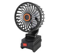 Acouto Ventilatore da Cantiere Adatto per Ventilatore da Lavoro Portatile Senza Fili da 15 W 2500 Giri/min con 2 Porte di Ricarica per Auto da Campeggio Non è Troppo robusto.
