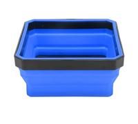 Acouto Vesto del Vassoio per Utensili per Parti Magnetiche Silicone Portatile Vassoio per Utensili Magnetici Ampiamente Pieghevole per Viti Rondelle Rondelle Silicone Vede Sede Dallo Strumento di