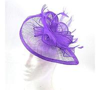Acouto Women Party W Fascinator Cocktail Cappello H Accessori a Banda VEILING H CHIEDA VINTAGE H Clamp/Holder HATTO FACCIA PIEATERE PER HEAD DR DR PER Donne W Cappelli da Cocktail Cappello Combini