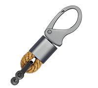 ACPURI Catena portachiavi in lega di zinco intrecciata per auto, decorazione da appendere, gioiello da appendere, regalo aziendale per uomini e donne, caffè, regolare