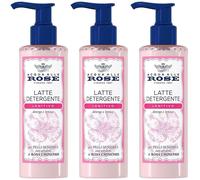 Acqua alle Rose - Latte detergente Lenitivo 3x200 ml