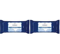 Acqua alle Rose, Salviettine Struccanti Rinfrescanti per Tutti i Tipi di Pelle, con Acqua Distillata di Rosa Damascena, Azione Struccante su Viso, Occhi e Labbra, 7 Salviettine (Confezione da 2)