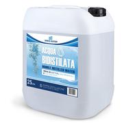 Acqua Bidistillata Pura per Uso Industriale e clinico tanica da 25 Litri - ITALY