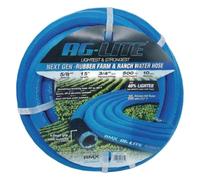 Acqua calda e fredda di gomma ag-lite Contractor, Farm & Ranch flessibile: ultra-leggero e super Strong - 10 anni di garanzia, 5/8" x 15'