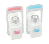 Acqua Calda Fredda Del Rubinetto Dell'erogatore di Ricambio Coppia ABS Plastica Spigot Rubinetto Per Casa Ufficio Cucina Cooler Macchina Blu Rosso Maniglia