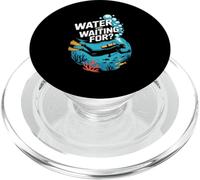Acqua che stai aspettando immersioni subacquee Citazione Oceano PopSockets PopGrip per MagSafe