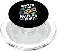 Acqua che stai aspettando sub gioco di parole Oceano PopSockets PopGrip per MagSafe