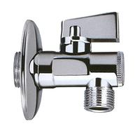 Acqua Chrome isolamento valvola a sfera 1/2 x 3/8 BSP leva per rubinetti idraulici
