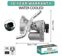 Acqua Cooled EGR Valvola 5 Perno 9665752480 Per Fiat Ducato (250_) 2,2 D 2006
