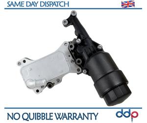 Acqua Cooled Filtro Olio Alloggiamento + Refrigerante per Mercedes C, E, S, M,