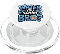 Acqua Cosa stai dicendo fratello divertente gioco di parole PopSockets PopGrip per MagSafe