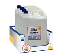Acqua depurata demineralizzata in tanica 5L - ideale per ferro da stiro e usi tecnici kit con Spugna Brandizzata SPESA & RISPARMIO Inclusa - Variazioni 4/8/12 Pezzi (4)