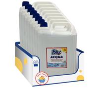 Acqua depurata demineralizzata in tanica 5L - ideale per ferro da stiro e usi tecnici kit con Spugna Brandizzata SPESA & RISPARMIO Inclusa - Variazioni 4/8 Pezzi (8)