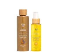 ACQUA DI PANAREA - Sole Siciliano 365 e Doposole Olio Solare Spray Illuminante, La Combo Perfetta Per La Tua Routine Di Abbronzatura