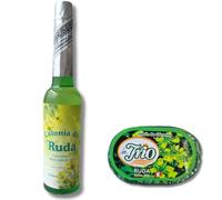 Acqua di Ruda Murray & Lanman 221 ml + sapone esoterico alla glicerina con estratto di Ruda 95 g | Pulizia energetica e protezione spirituale