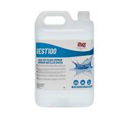 Acqua distillata pura al 100% da 5 l, ideale per batterie, ferri da stiro, umidi