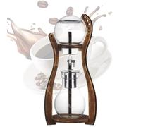 Acqua Drip Coffee Maker Cold Brew Drip Tower, Macchine per caffè Freddo Manuali Riutilizzabile Vetro Filtro Strumenti Espresso Caffè Drip Pot Ice Cold Brew Macchina Caffè Caffettiera(Color:A)