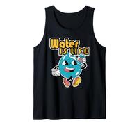 Acqua è Vita Goccia Tenere Pulito Acqua Potabile Regalo Canotta