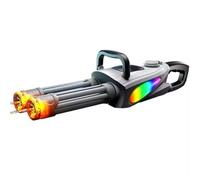 Acqua elettrica per adulti,Campo di tiro 32 ft,Doppio barilotto automatico grande con capacità,Luce di spruzzo del LED IP,400ML