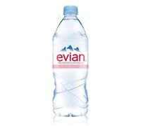 Acqua Evian Naturale PET box 12 bottiglie da 1 L