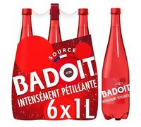 ACQUA GAZEUSE ROSSA 6X1L, BADOIT, UNITÀ