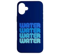 Acqua Idrata H20 Ocean River Stagno Rubinetto Idraulico Pioggia Sea Flow Custodia per iPhone 16 Plus