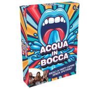 Acqua in bocca - dagli 8 anni - party game divertente per amici e famiglia - gioco di squadra per indovinare il maggior numero di parole
