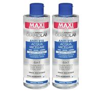 Acqua Micellare Anti Età. Viso, Occhi e Labbra. Per Tutti i Tipi Di Pelle. 6in1 Strucca, Deterge, Idrata, Rigenera, Leviga e Tonifica 400ml (2 Unità)