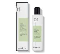 Acqua Micellare Struccante Idratante, Detergente Anti-Età arricchita con Estratto di Cetriolo e Acido Ialuronico, Deterge con Delicatezza, Strucca e Illumina, Profumazione di Rosa e Fico, 200 ml