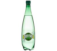 Acqua minerale naturale con gas dal Perrier francese - Bottiglia di plastica - 1 litro