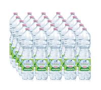 Acqua Minerale San Benedetto Ecogreen, 30 Bottiglie da 1,5L, Acqua Oligominerale Naturale, Dissetante e Pura, Fonte Benedicta