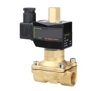 Acqua non potabile NBR normalmente aperta dell'elettrovalvola a solenoide elettrica d'ottone di CA 24V di 1/2»