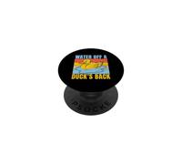 Acqua off un anatra indietro anatre PopSockets PopGrip Adesivo