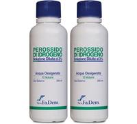 Acqua ossigenata 10 Vol. 2x250 ml Soluzione