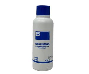 Acqua Ossigenata Flacone 250ML Con Tappo Di Sicurezza Per Bambini - Originale Cura Farma