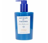 Acqua Parma Blu Mediterraneo Arancia, trattamento adatto a un impiego regolare, pensato per un utilizzo ripetuto nel tempo, flacone da 300 ml studiato per inserirsi con naturalezza nello stile di vita