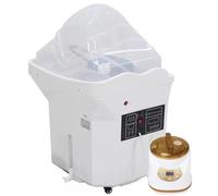 Acqua per attrezzature termali con serbatoio da 60 litri, lavabo per shampoo a circolazione termostatica portatile per parrucchieri e poltrone da parrucchiere