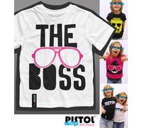 Acqua Pistol Boutique Bambini Ragazzi Ragazze Il Boss Occhiali da Sole Bianco