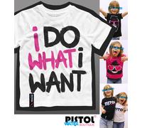 Acqua Pistol Boutique Bambini Unisex Bambini Bambine i Do What i Want Bianco