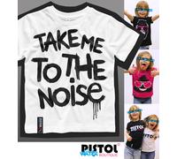 Acqua Pistol Boutique Bambini Unisex Take Me To The Rumore Bianco T-Shirt