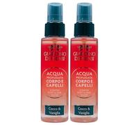 Acqua Profumata Corpo e Capelli COCCO & VANIGLIA, Un Paradiso Tropicale Per i Sensi, Per i Capelli e Per La Pelle, Che Si Riscopre Fresca, Vellutata e Preziosa 110ml (2 Spray)